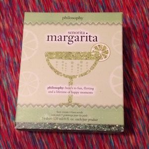 Philosophy señorita margarita foot cream and scrub